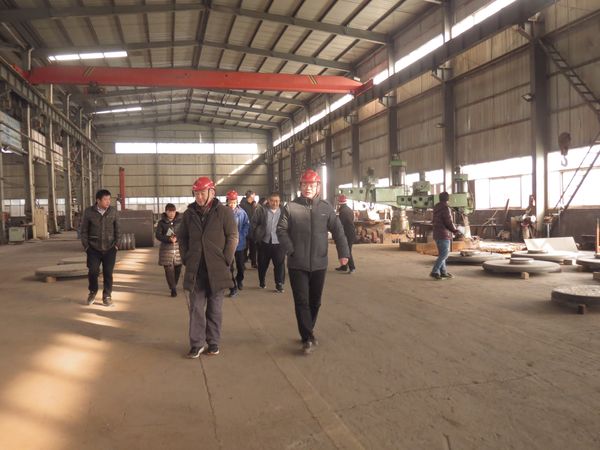 中國水處理協會到我公司對公司鍋爐換證工作作出指導檢查工作