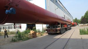 公司4條蒸壓釜，一臺蒸汽鍋爐發貨